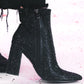 Dripping In Rhinestones Booties