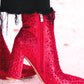 Dripping In Rhinestones Booties