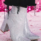 Dripping In Rhinestones Booties