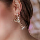 Midnight Toast Rhinestone Earrings