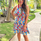 Floral Moment Ruffle Dress
