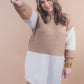 Nolan Color Block Sweater Dress
