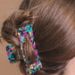 Acrylic Marble Claw Clip