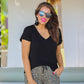 Exotic Animal Print Drawstring Everyday Shorts
