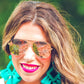 Blair Aviator Sunglasses