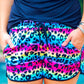 Lisa Leopard Drawstring Everyday Shorts - Jess Lea Wholesale