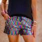 Confetti Sequin Shorts