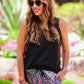 Confetti Sequin Shorts