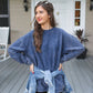 Andy Corded Vintage Pullover - Jess Lea Wholesale