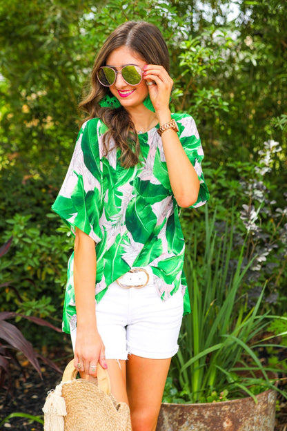 Tate Tropical Print Tunic