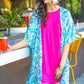 Panama Tropical Print Kimono