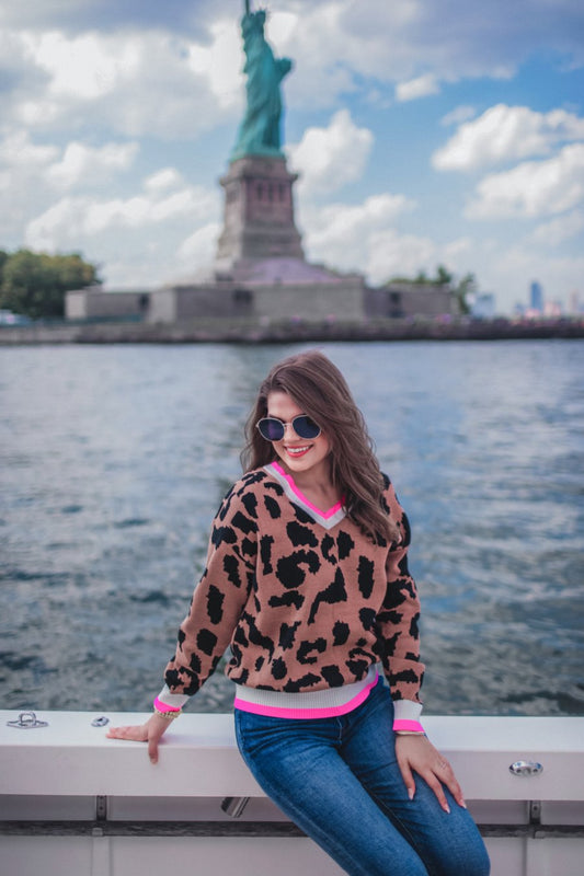 Rory Leopard Sweater