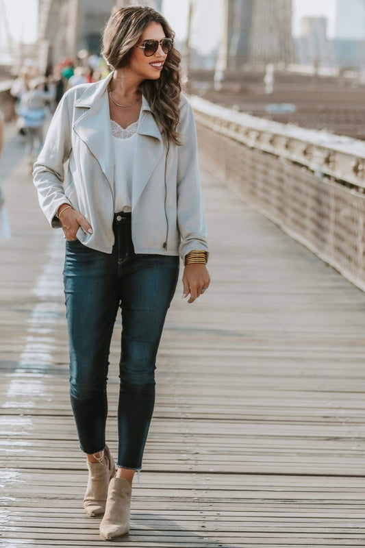 Kade Faux Suede Jacket
