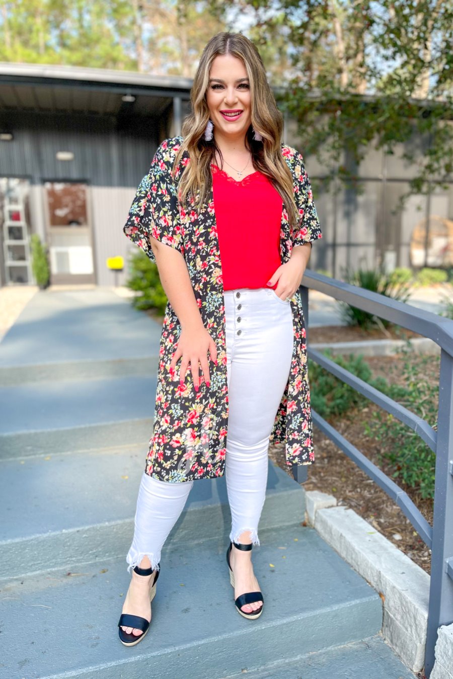 Garden Party Floral Kimono