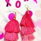 PS I Love You Tassel Earrings