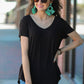 Jess Lea Basic Pocket Tee - Jess Lea Wholesale