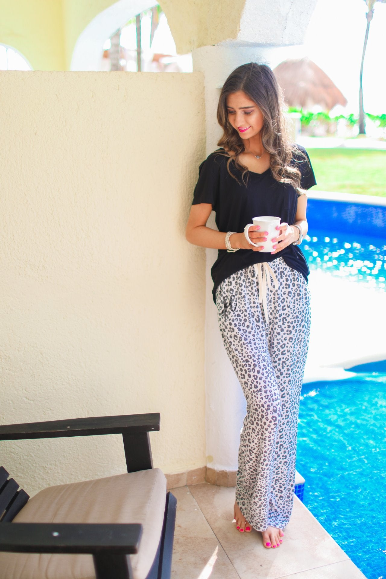 Nap Time Leopard Lounge Pants