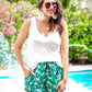 Palm Springs Drawstring Everyday Shorts - Jess Lea Wholesale