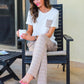 Kennedy Striped Lounge Set