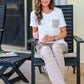 Kennedy Striped Lounge Set