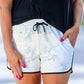 Luxury Getaway Marble Drawstring Everyday Shorts