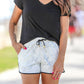 Luxury Getaway Marble Drawstring Everyday Shorts - Jess Lea Wholesale