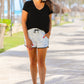 Luxury Getaway Marble Drawstring Everyday Shorts - Jess Lea Wholesale