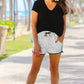 Luxury Getaway Marble Drawstring Everyday Shorts