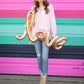 Blushing Over You Velvet Top