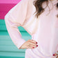 Blushing Over You Velvet Top