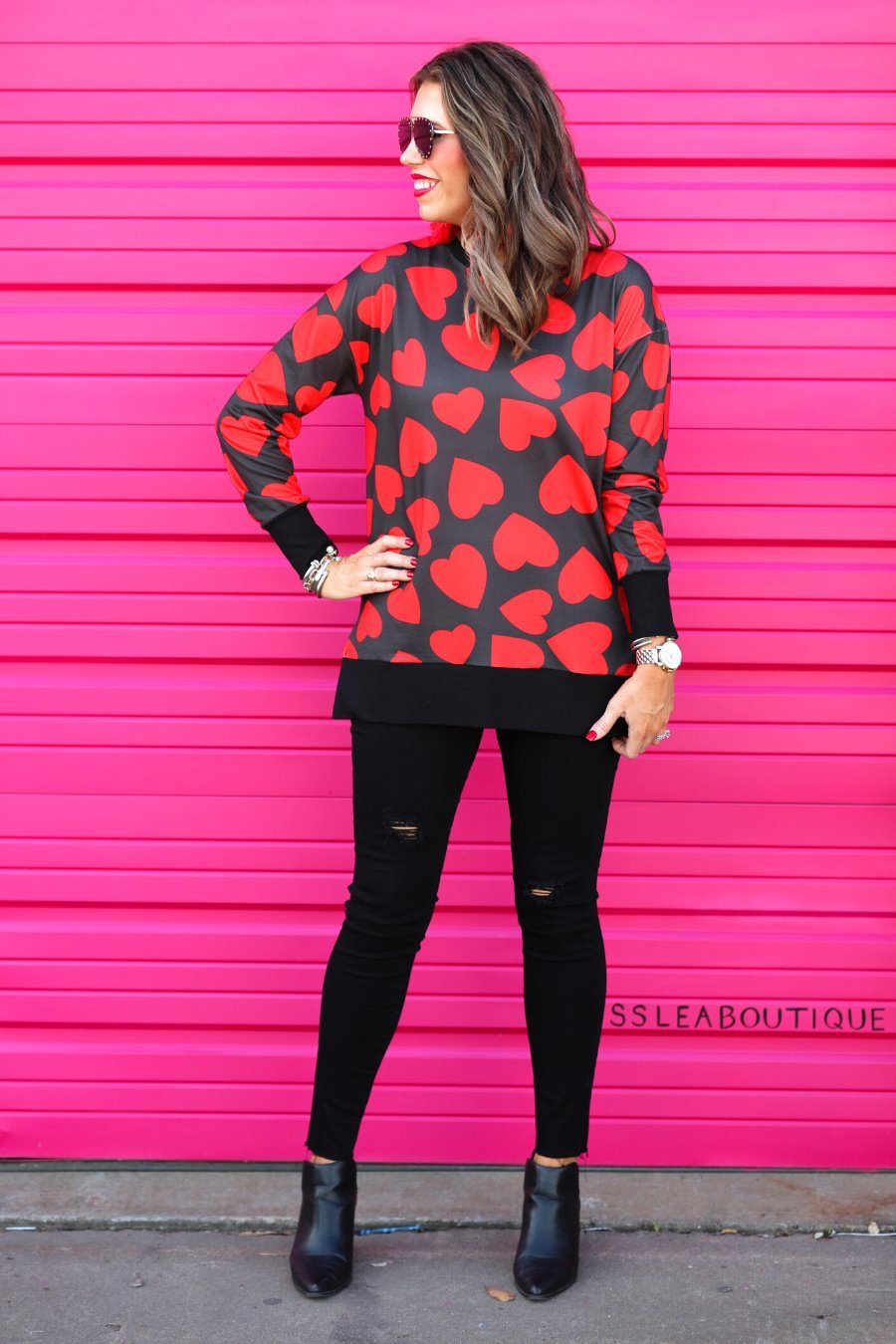 Valentine's Night Heart Everyday Tunic