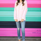 Blushing Over You Velvet Top