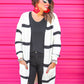 Kolby Striped Pocket Cardigan