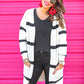 Kolby Striped Pocket Cardigan